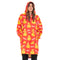 Snuggs Blanket Hoodie Red Duck